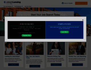 jobsinlansing.com screenshot