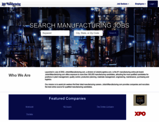 jobsinmanufacturing.com screenshot