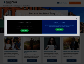 jobsinplano.com screenshot