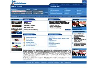 jobsiteindia.com screenshot