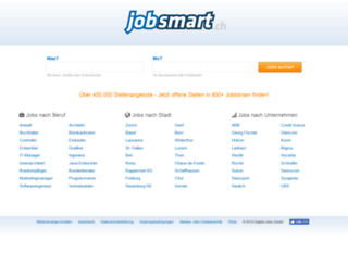 jobsmart.ch screenshot