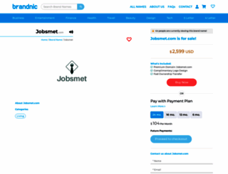 jobsmet.com screenshot