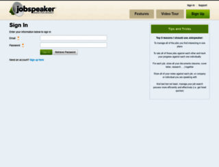 jobspeaker-development.herokuapp.com screenshot