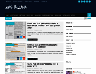 jobsrozana.com screenshot