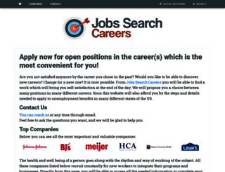 jobssearchcareers.com screenshot