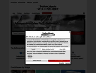 jobsuche-brigitte.fazjob.net screenshot