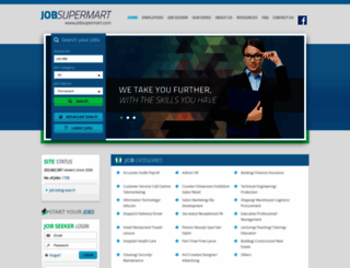jobsupermart.com screenshot