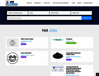 jobthikana.com screenshot