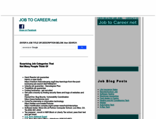 jobtocareer.net screenshot