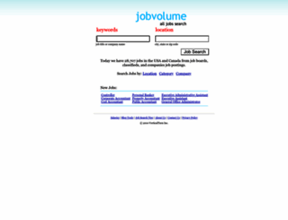 jobvolume.com screenshot