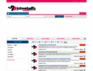 jobwebrwanda.com screenshot