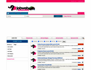 jobwebtanzania.com screenshot