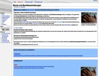 jobwiki.de screenshot