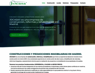 jocasaconstrucciones.com screenshot
