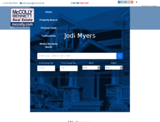 jodimyers1.mccolly.com screenshot