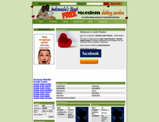 jodohmuslim.net screenshot