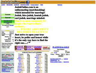 jodohonline.com screenshot