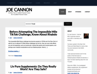 joe-cannon.com screenshot