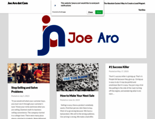 joearo.com screenshot