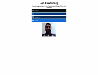 joegrossberg.com screenshot