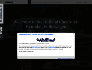 joeholland.com screenshot