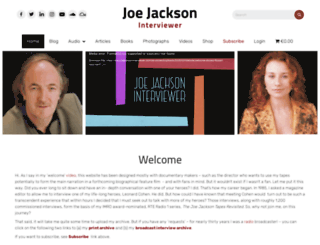 joejacksonjournalist.com screenshot