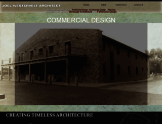 joelwesterveltarchitect.com screenshot