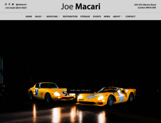 joemacari.com screenshot