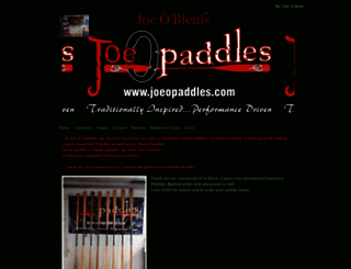 joeopaddles.com screenshot