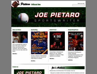 joepietaro.com screenshot