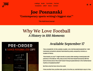 joeposnanski.com screenshot