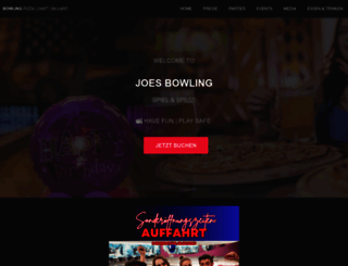 joes-bowling.ch screenshot