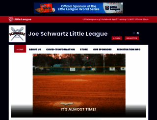 joeschwartzlittleleague.com screenshot