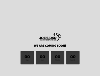 joesdadcleaningservice.com screenshot