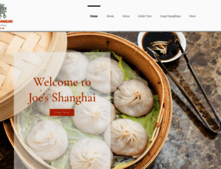 joeshanghairestaurants.com screenshot