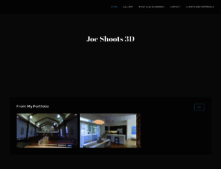 joeshoots3d.com screenshot