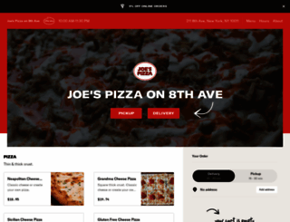 joespizza8thave.com screenshot