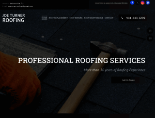joeturnerroofing.com screenshot