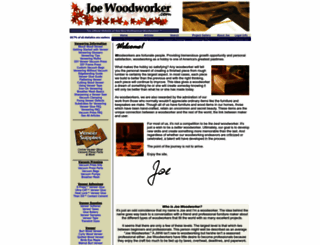 joewoodworker.com screenshot