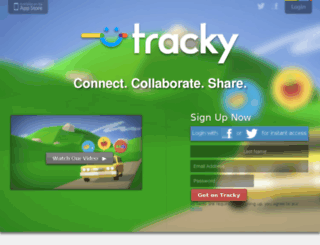 joey.tracky.com screenshot