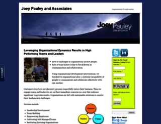 joeypauley.com screenshot