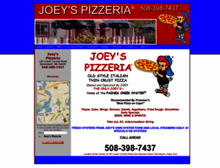 joeyspizzas.com screenshot