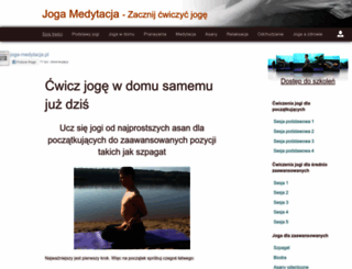 joga-medytacja.pl screenshot