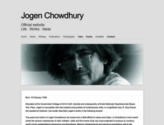 jogenchowdhury.net screenshot