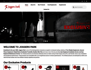 joggerspark.co.in screenshot