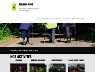 joggingclub-sthilaire.fr screenshot