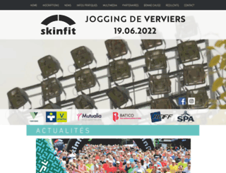 joggingdeverviers.be screenshot