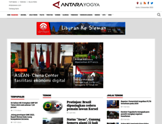 jogja.antaranews.com screenshot