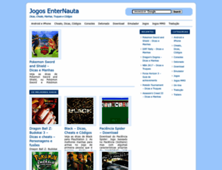 jogos.enternauta.com.br screenshot