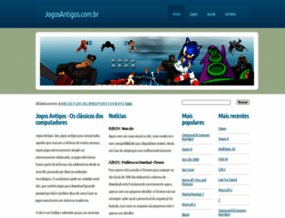jogosantigos.com.br screenshot